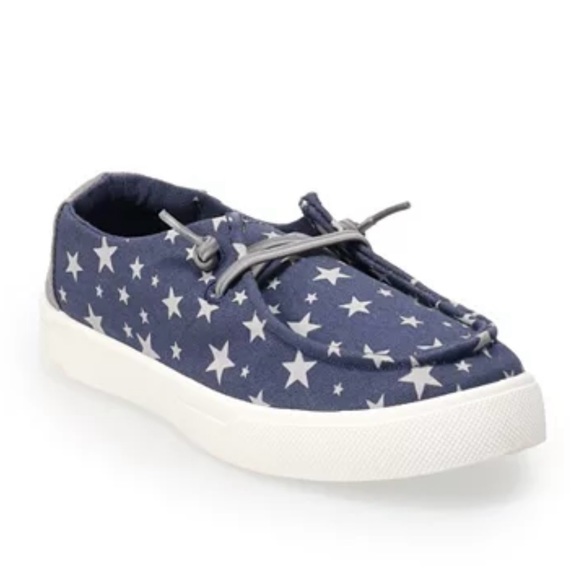 SO Other - NWOT- Super Cute SO Ziti Girl’s Size 1 Slip On Shoes 💙Bundle for a Deal🩶